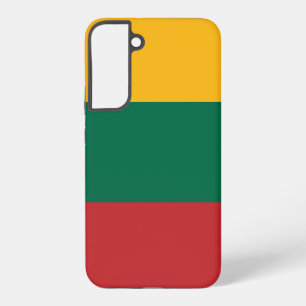 Samsung Galaxy S22 Plus Hoesje Vlag van Litouwen