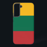 Samsung Galaxy S22 Plus Hoesje Vlag van Litouwen Samsung Galaxy Hoesje<br><div class="desc">Bescherm uw Samsung Galaxy S22 Plus met stijl en nationale trots met ons exclusieve hoesje met de vlag van Litouwen! Deze telefoonhoes is zorgvuldig ontworpen om zowel duurzaamheid als culturele expressie te bieden en is meer dan alleen een beschermende hoes - het is een levendige viering van de identiteit van...</div>