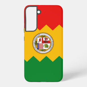 Samsung Galaxy S22 Plus Hoesje Vlag van Los Angele