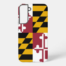Samsung Galaxy S22 Plus Hoesje Vlag van Maryland