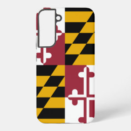 Samsung Galaxy S22 Plus Hoesje Vlag van Maryland