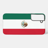 Samsung Galaxy S22 Plus Hoesje Vlag van Mexico (Achterkant horizontaal)