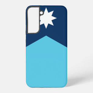 Samsung Galaxy S22 Plus Hoesje Vlag van Minnesota
