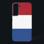 Samsung Galaxy S22 Plus Hoesje Vlag van Nederland<br><div class="desc">Introductie van onze Samsung Galaxy S22 Plus cover met de Nederlandse vlag, ontworpen om bescherming te combineren met een viering van het Nederlandse erfgoed. Deze cover, die met veel aandacht voor details is vervaardigd, toont trots de iconische driekleur van rood, wit en blauw, die de geschiedenis, cultuur en nationale identiteit...</div>