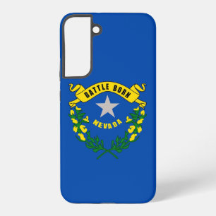 Samsung Galaxy S22 Plus Hoesje Vlag van Nevada