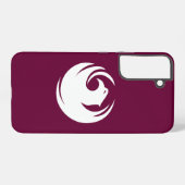 Samsung Galaxy S22 Plus Hoesje Vlag van Phoenix Ci (Achterkant horizontaal)