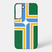 Samsung Galaxy S22 Plus Hoesje Vlag van Portland Samsung Galaxy Hoesje (Achterkant)