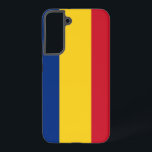Samsung Galaxy S22 Plus Hoesje Vlag van Roemenië Samsung Galaxy Hoesje<br><div class="desc">Voeg een levendige touch van Roemeense spirit toe aan uw telefoon accessoires met onze Samsung Galaxy S22 Plus cover met de vlag van Roemenië! Deze telefoonhoes is gemaakt met zorgvuldige aandacht voor detail en is meer dan alleen functioneel; het is een viering van het Roemeense erfgoed en culturele trots. Het...</div>