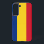 Samsung Galaxy S22 Plus Hoesje Vlag van Roemenië Samsung Galaxy Hoesje<br><div class="desc">Voeg een levendige touch van Roemeense spirit toe aan uw telefoon accessoires met onze Samsung Galaxy S22 Plus cover met de vlag van Roemenië! Deze telefoonhoes is gemaakt met zorgvuldige aandacht voor detail en is meer dan alleen functioneel; het is een viering van het Roemeense erfgoed en culturele trots. Het...</div>