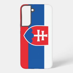 Samsung Galaxy S22 Plus Hoesje Vlag van Slowakije