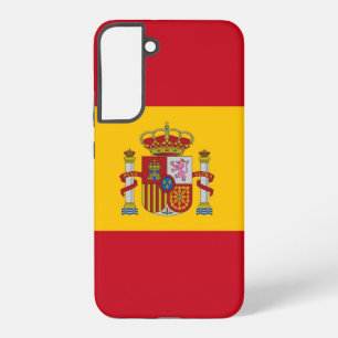 Samsung Galaxy S22 Plus Hoesje Vlag van Spanje