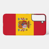 Samsung Galaxy S22 Plus Hoesje Vlag van Spanje (Achterkant horizontaal)