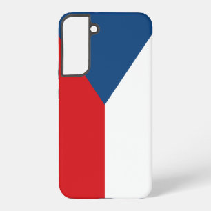 Samsung Galaxy S22 Plus Hoesje Vlag van Tsjechië
