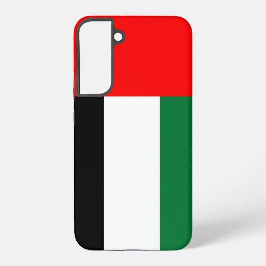 Samsung Galaxy S22 Plus Hoesje Vlag van U A E (Achterkant)