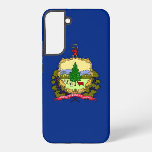 Samsung Galaxy S22 Plus Hoesje Vlag van Vermont