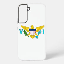 Samsung Galaxy S22 Plus Hoesje Vlag van Virgin Isl
