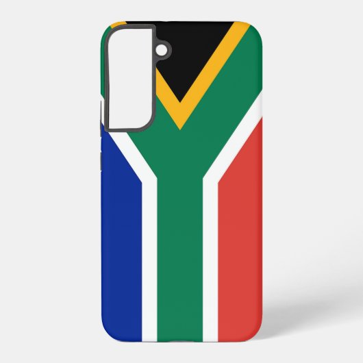Samsung Galaxy S22 Plus Hoesje Vlag van Zuid-Afrik (Achterkant)