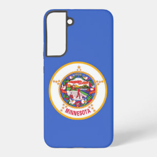 Samsung Galaxy S22 Plus Hoesjes vlag van Minnesota Hoesje