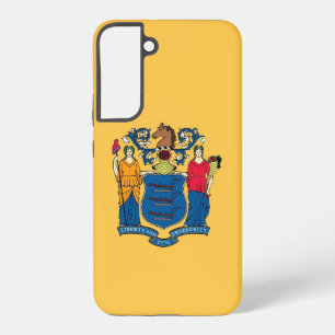 Samsung Galaxy S22 Plus Hoesjes vlag van New Jerse Hoesje