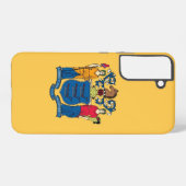 Samsung Galaxy S22 Plus Hoesjes vlag van New Jerse Hoesje (Achterkant horizontaal)