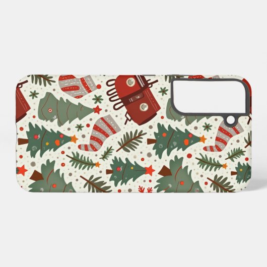 Samsung Galaxy S22 Plus Kerstcase Hoesje (Achterkant horizontaal)