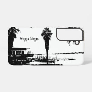 Samsung Galaxy S22 stevige case, glanzend Hoesje