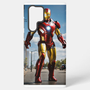 Samsung galaxy S22 ultra achterkant Ironmansticker Hoesje