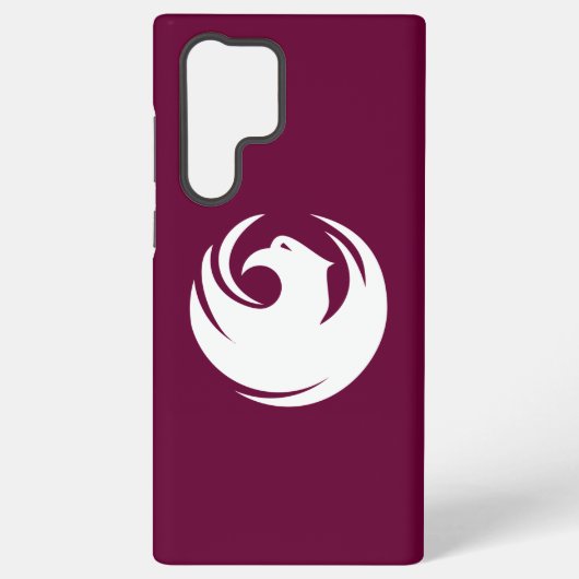 Samsung Galaxy S22 Ultra Case, Phoenix City flag Samsung Galaxy Hoesje (Achterkant)