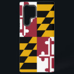 Samsung Galaxy S22 Ultra Case Vlag van Maryland Samsung Galaxy Hoesje<br><div class="desc">Maak van je Samsung Galaxy S22 Ultra een feestje in de trots van Maryland met onze exclusieve telefoonhoes met de staatsvlag! Deze cover, die met veel aandacht voor details is gemaakt, laat met trots de onderscheidende elementen van de Maryland-vlag zien. Het heeft een uniek ontwerp van afwisselende kwadranten van zwart...</div>