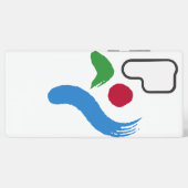 Samsung Galaxy S22 Ultra Case with Seoul flag Hoesje (Achterkant horizontaal)