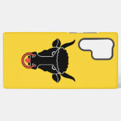 Samsung Galaxy S22 Ultra Case with Uri flag Hoesje (Achterkant horizontaal)