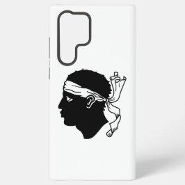 Samsung Galaxy S22 Ultra Hoes met Corsicaanse vlag Hoesje