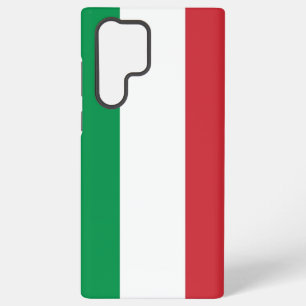 Samsung Galaxy S22 Ultra Hoes met Italiaanse vlag Hoesje