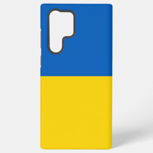 Samsung Galaxy S22 Ultra Hoes Oekraïense vlag Hoesje