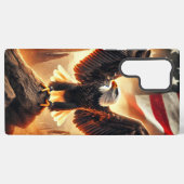 Samsung Galaxy S22 Ultra Hoesje American Eagle (Achterkant horizontaal)