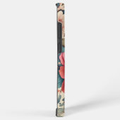 Samsung Galaxy S22 Ultra Hoesje, Bloemen patroon Samsung Galaxy Hoesje (Rechterkant)