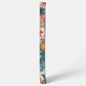 Samsung Galaxy S22 Ultra Hoesje, Bloemen patroon Samsung Galaxy Hoesje (Linkerkant)