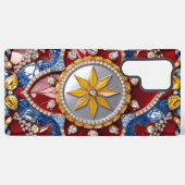 Samsung Galaxy S22 Ultra Hoesje Colombiaanse kleur (Achterkant horizontaal)