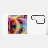 Samsung Galaxy S22 Ultra Hoesje Cute Dog voor moed (Achterkant horizontaal)