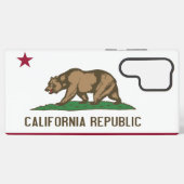 Samsung Galaxy S22 Ultra Hoesje Flag of California (Achterkant horizontaal)