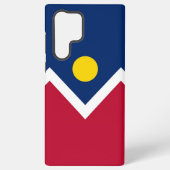 Samsung Galaxy S22 Ultra Hoesje Flag of Denver, VS (Achterkant)