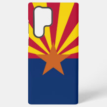 Samsung Galaxy S22 Ultra Hoesje Flag van Arizona, 