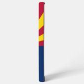 Samsung Galaxy S22 Ultra Hoesje Flag van Arizona,  (Linkerkant)