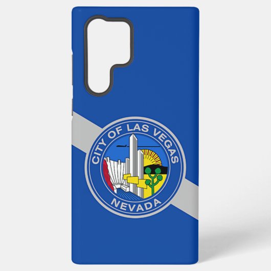 Samsung Galaxy S22 Ultra Hoesje Las Vegas vlag (Achterkant)