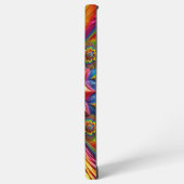 Samsung Galaxy S22 Ultra Hoesje LGBT kleuren (Linkerkant)