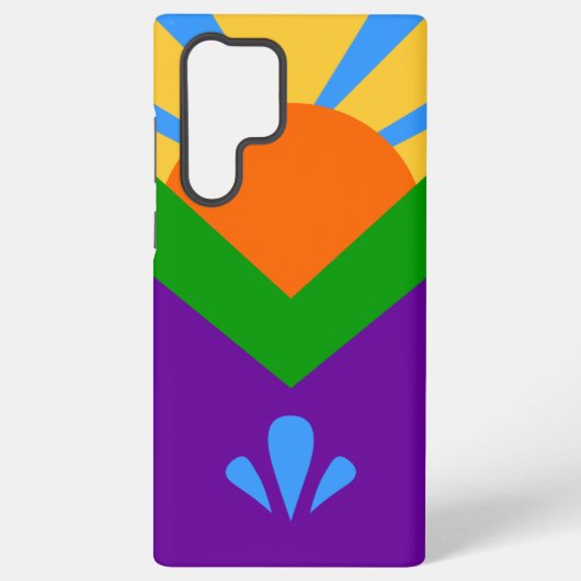 Samsung Galaxy S22 Ultra Hoesje Manitou Springs (Achterkant)