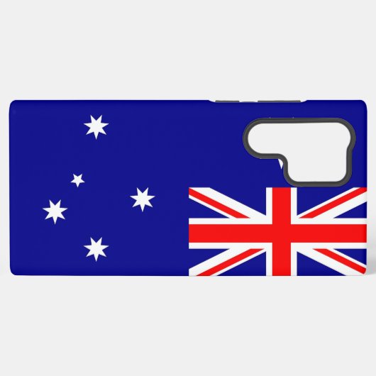 Samsung Galaxy S22 Ultra Hoesje met Australische v (Achterkant horizontaal)