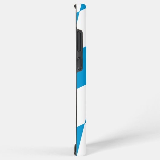 Samsung Galaxy S22 Ultra Hoesje met Beierse vlag (Rechterkant)