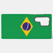 Samsung Galaxy S22 Ultra Hoesje met Braziliaanse v (Achterkant horizontaal)