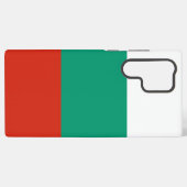 Samsung Galaxy S22 Ultra Hoesje met Bulgaarse vlag (Achterkant horizontaal)